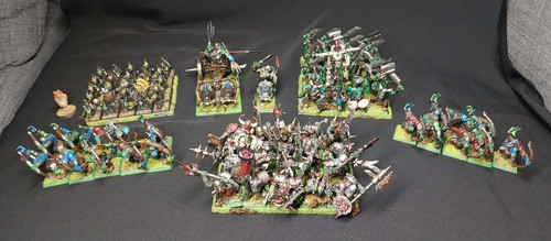 Fully painted army orcs and - fully,