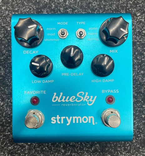 Strymon blue sky reverberator - blue,
