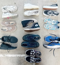 Job Lot Used Trainers Men/Womens x10 Pairs Nike / Converse / Vans / Adidas