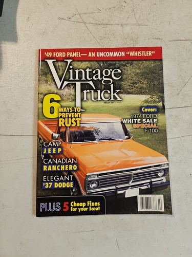 Vintage truck magazine - truck,