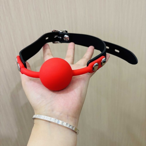 Silicone mouth ball - silicone, gag
