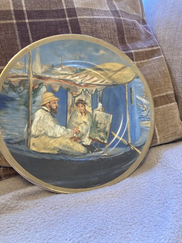 Heron cross pottery plate - pottery,