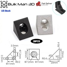 US Stock 20PCS 90 Degree