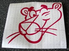 Pink Panther No 1 Car Sticker