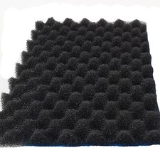 Garden Fish Pond Media Filter Foam Sponge Set 17" X 11" 4 x BLACK COARSE FOAMS