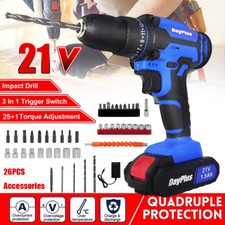 21V Cordless Drill Set Power
