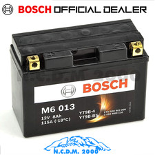 BOSCH GEL BATTERY YT9B-BS YAMAHA YP R X-MAX 250 2014-2016