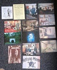 ST PETERS BUNKER - EXHIBITION OF  GERMAN OCCUPATION OF CHANNEL ISLANDS 12  CARDS