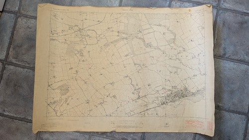 Large 1947 map mile - large, =
