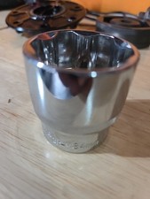 Neilsen 1/2" Drive Standard Shallow Square Metric Single Socket 34mm