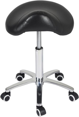 Adjustable saddle stool chair - saddle,