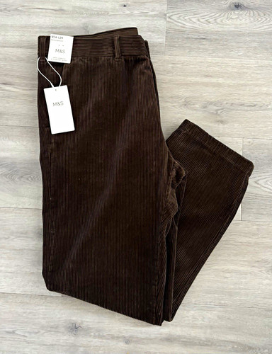 Mens regular fit brown - mens, m&s