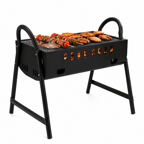 Portable charcoal barbecue - charcoal,