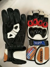 Honda Repsol Motorcycle Motorbike Racing Leather Gloves