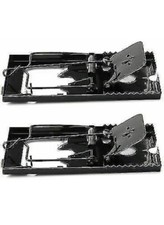 2 x METAL RAT TRAP PEST