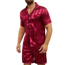 Men's Silk Pyjamas Set