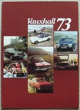 VAUXHALL Range Inc Firenza Car