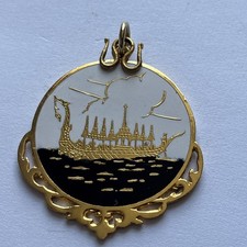 Thailand Pendant. Junk/boat. 