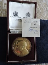 Original Silver gilt Medal by