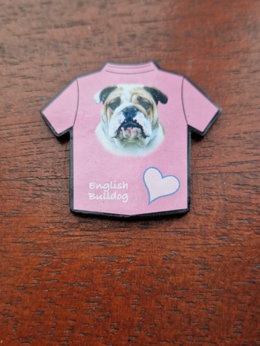 English bulldog magnet - magnet,