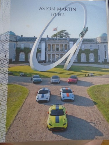 Aston martin magazine issue - magazine,