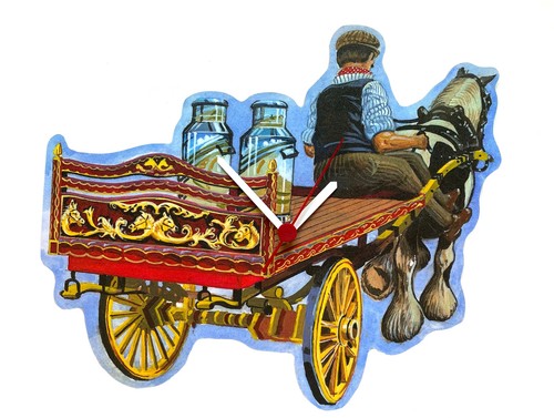 Romany gypsy horse and cart - romany,