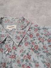 Diesel Shirt Mens Large Floral