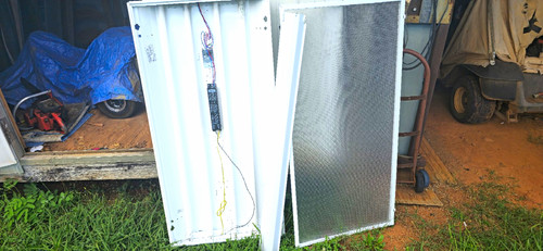 Industrial fluorescent panel - industrial,