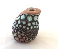 GUY SYDENHAM LOVELY SIGNED ATLANTIS SMALL VASE, POOLE POTTERY INTEREST. VGC