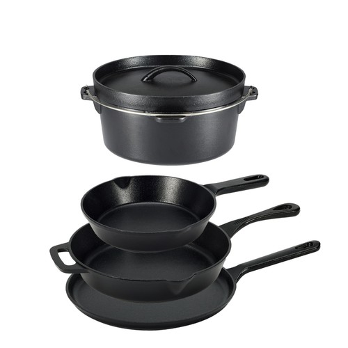 Pre seasoned cast iron - seasoned,