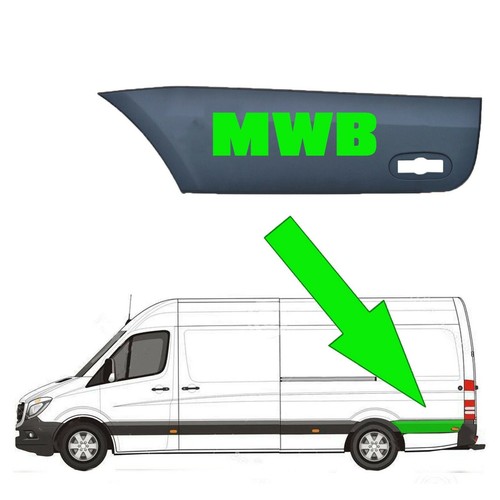 Mercedes sprinter side plastic - mercedes,