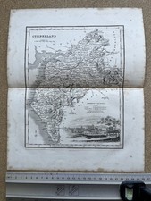 Cumberland antique county map