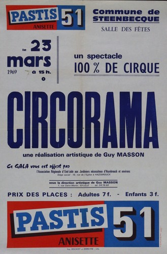 Poster circorama pastis - poster,