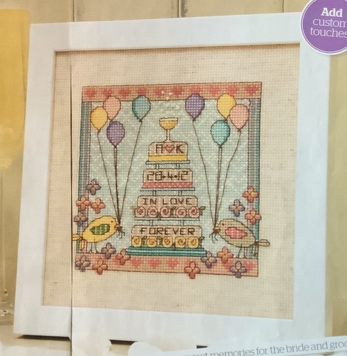Cross stitch chart - cross,