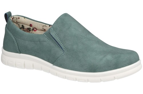 Ladies faux leather - ladies, loafers