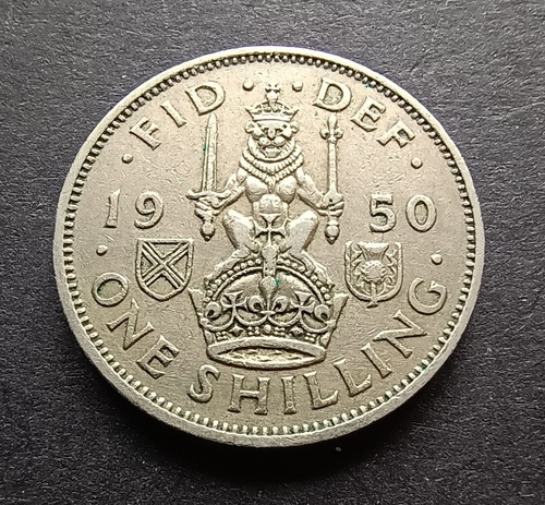 1950 scottish shilling - 1950,