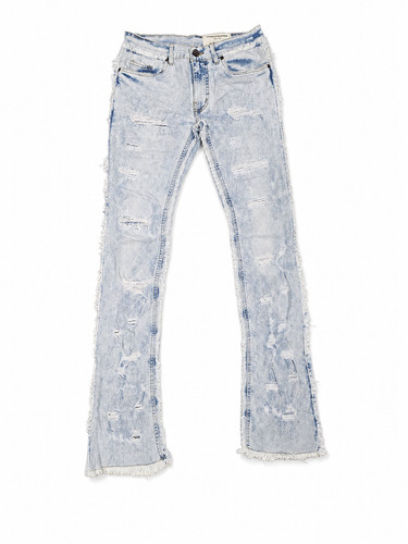 Men stacked flare - stacked, denim