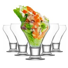Glass prawn cocktails - glass,