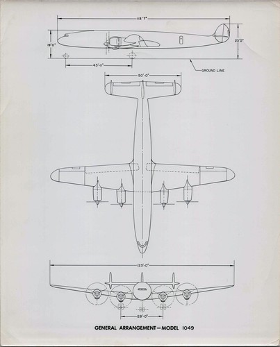 Lockheed super constellation - lockheed,