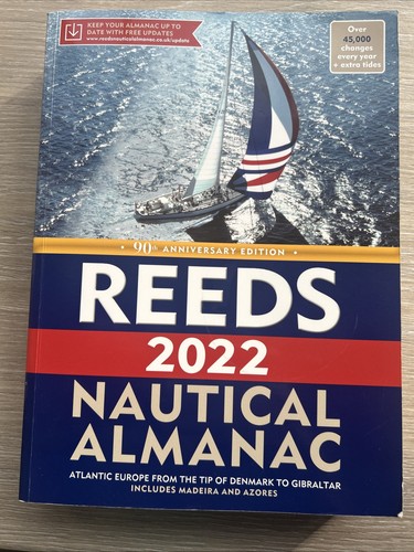 Reeds nautical almanac 2022 - reeds,