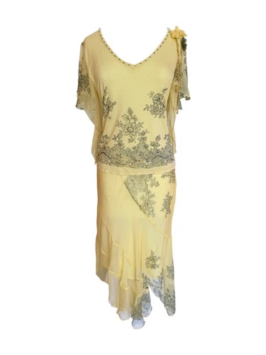 Rene derhy yellow floral - derhy,