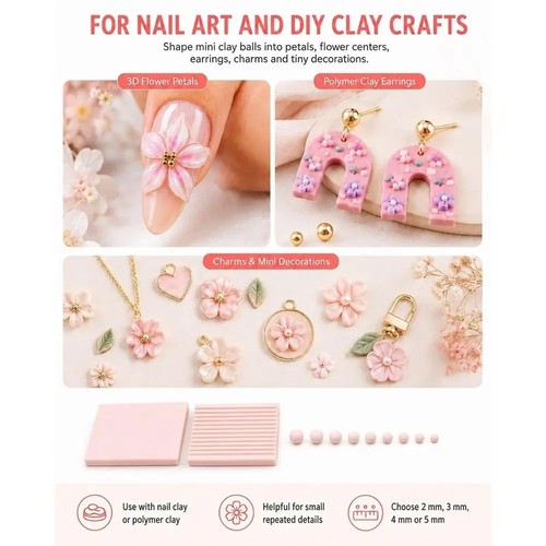 4pcs clay ball maker roller - maker,
