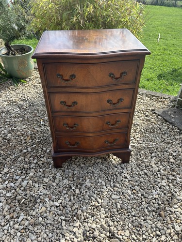 Vintage mahogany serpentine - vintage,