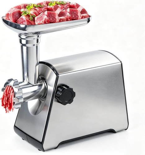 Electric meat grinder sausage - meat,