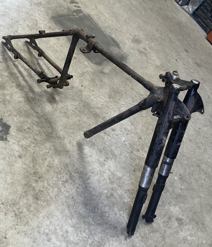 Bsa c10 rigid motorcycle frame - rigid,