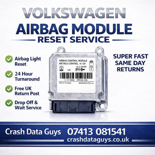 Airbag ecu crash data - ecu, reset
