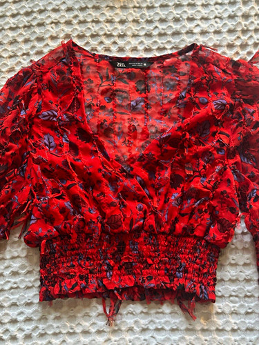Zara women red purple - zara, women’s