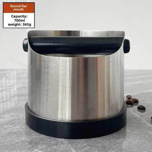 Coffee grounds knock box - grounds,