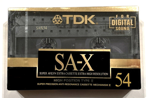 Tdk audio cassette - tdk, sa-x