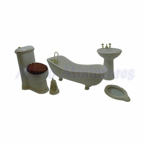 Dolls house savoy bathroom - dolls,